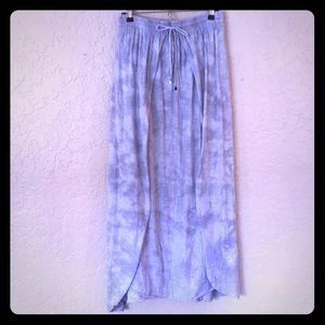 Bobo Tie-die Maxi Billabong Skirt sz M Like New